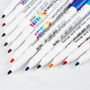 12 Colors Magic Whiteboard Pen Erasable Thin Marker