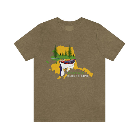 Alaska Life Canoe T-shirt