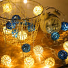 2M Battery Powered Warm White 20LED Fairy String Light Christmas Holiday Décor