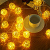 2M Battery Powered Warm White 20LED Fairy String Light Christmas Holiday Décor