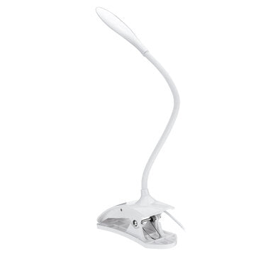 1pcs Flexible LED Desk Clip-on Lamp Reading USB Table Light