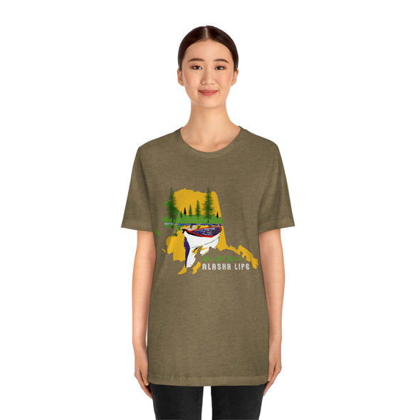 Alaska Life Canoe T-shirt