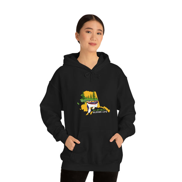 Unisex Heavy Blend™ Hooded Sweatshirt Alaska Life