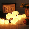 Outdoor String Lights 5 Warm Yellow LED, 49FT