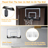 Mini Basketball Hoop System Goal Over The Door Indoor Sports with pump